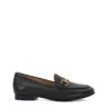 Dune London Wide Fit Glair Loafers In Black For Women