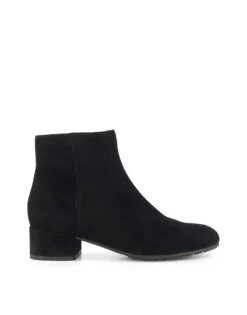 Dune London Pippie Suede Low Boots In Black For Women