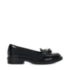 Dune London Wide Fit Grape Loafers In Black For Women