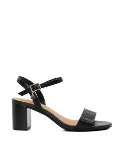 Dune London Jelly Heels In Black For Women