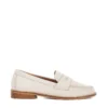 Dune London Ginelli Loafers In Ecru For Women