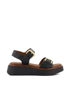 Dune London Loells Sandal In Black For Women