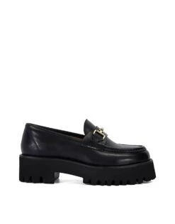 Dune London Groundbreaking Loafers In Black For Women