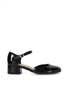 Dune London Dominos Block Heels In Black For Women