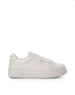 Dune London Eastern Trainers In White For Women