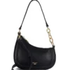 Dune London Direction Saddle Bag In Black For Women
