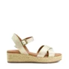 Dune London Linnie Sandals In Gold For Women