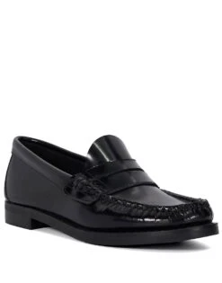 Dune London Ginnie Loafers In Black For Women