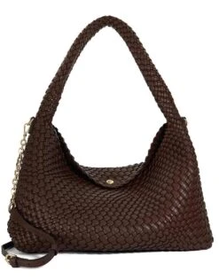 Dune London Deliberate L Bag In Chocolate For Women