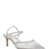 Dune London Wide Fit Charismatic Heels In Silver For Women