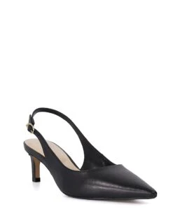 Dune London Celinna Slingback Heels In Black For Women