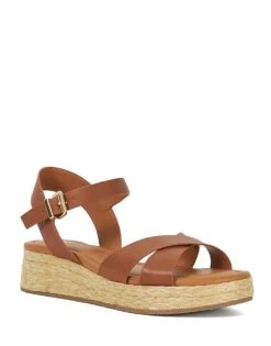 Dune London Littleton Sandals In Tan For Women