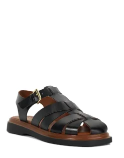 Dune London Lisherman Sandals In Black For Women