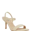 Dune London Methodical Heels In Ecru For Women
