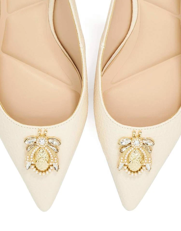 Dune London Context Heels In Ecru For Women - Image 3