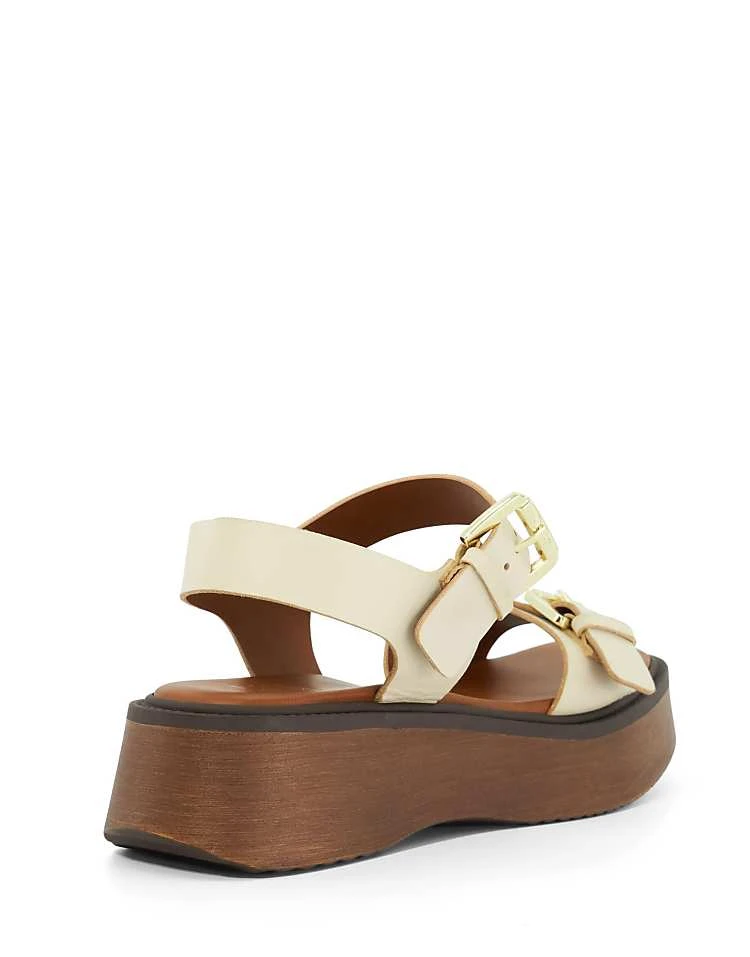 Dune London Luno Sandals In Ecru For Women - Image 2